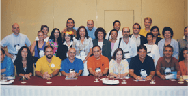 Delegação Latino Americana no Congresso ICCA 2001, no México. Eduardo Sanovicz passa a ser Membro do Board da ICCA