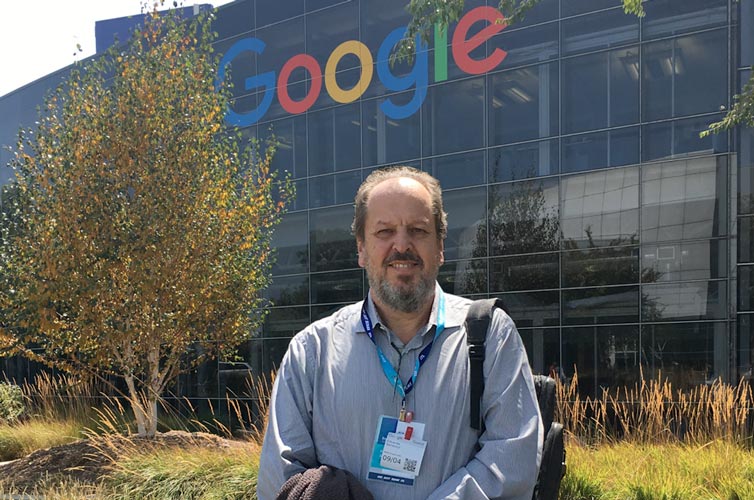 2018 | Em visita à sede do Google
